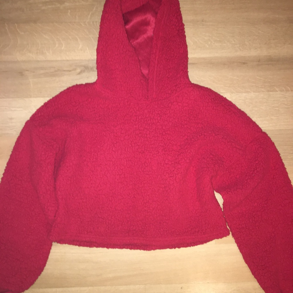 Cropped hoodie